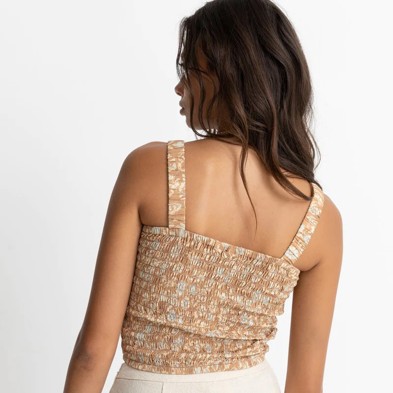 Sammy Smocked Top - Peach