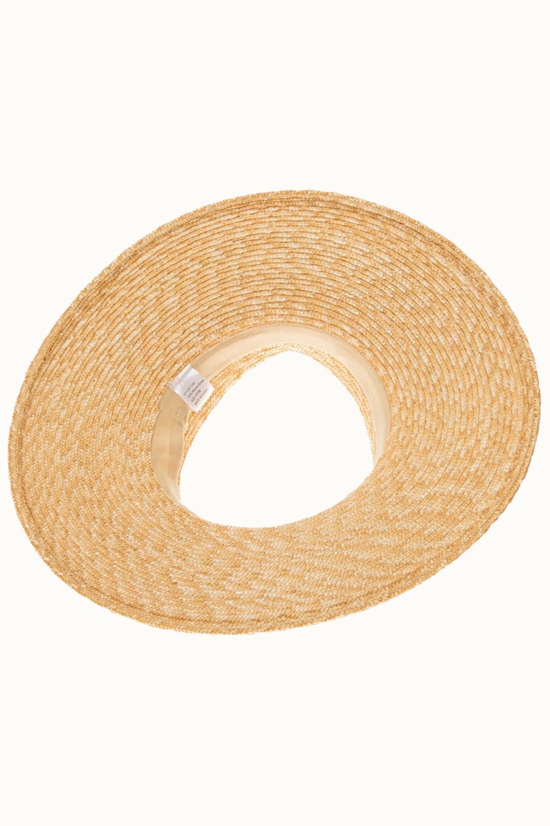 Straw Visor w/ Adjustable Drawstring for Shaded Summer Days