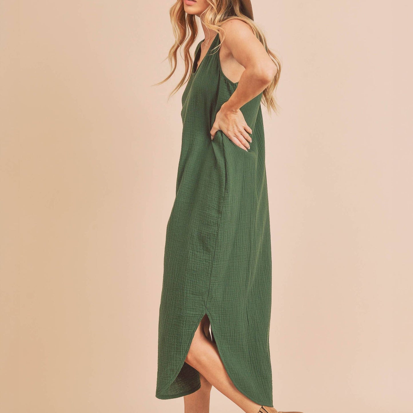 Daisy Dress - Emerald