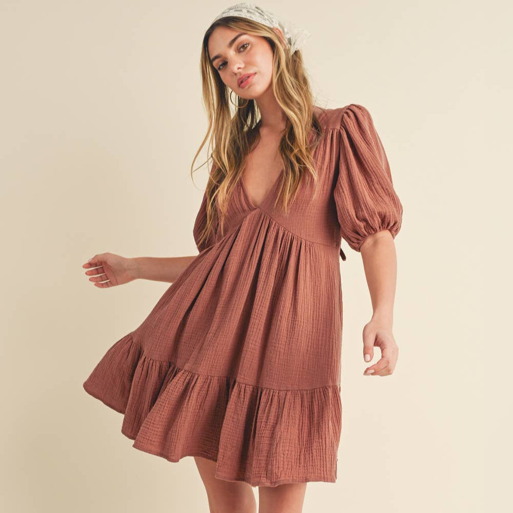 Penny Dress - Terracotta