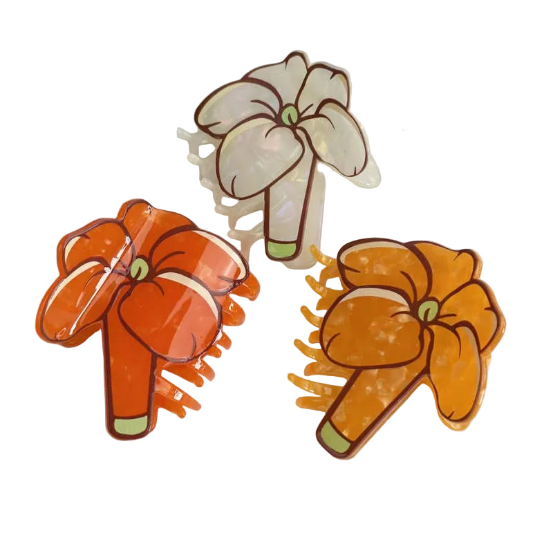 Pua Kenikeni Hair Claw Clip