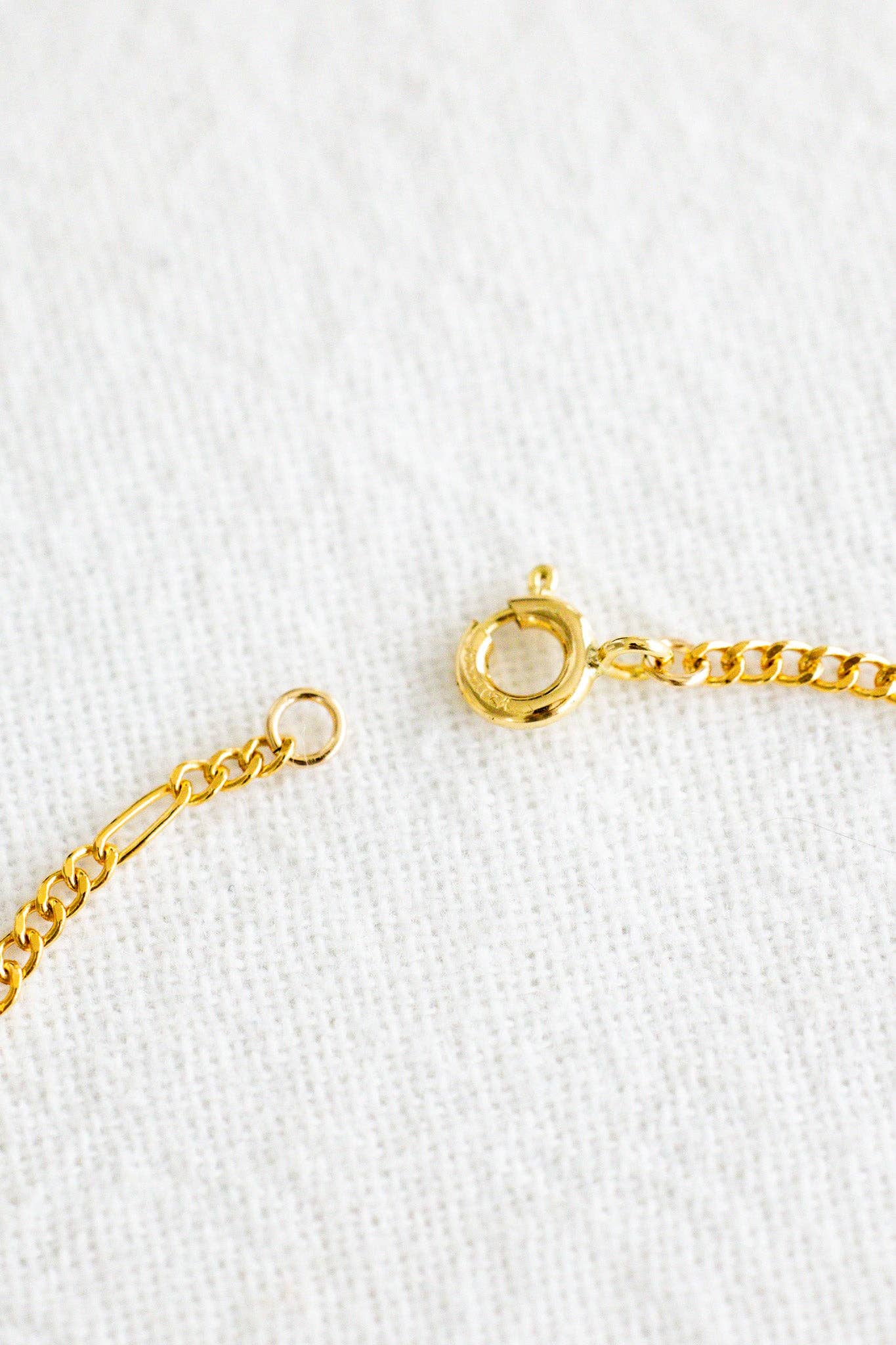 Cylinder Jade Anklet