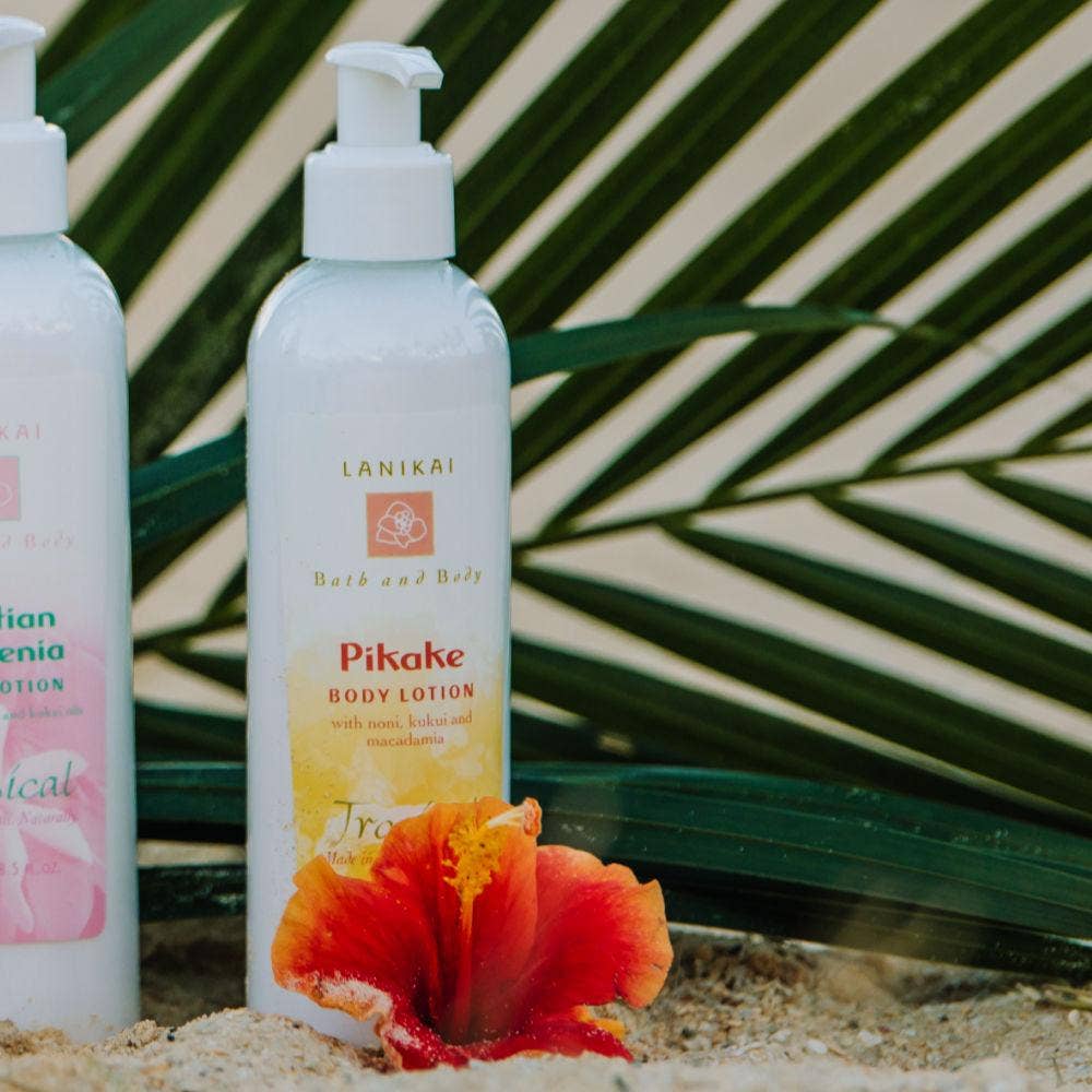 Pikake Lotion - 8 oz and 2 oz, Soothing and Hydrating