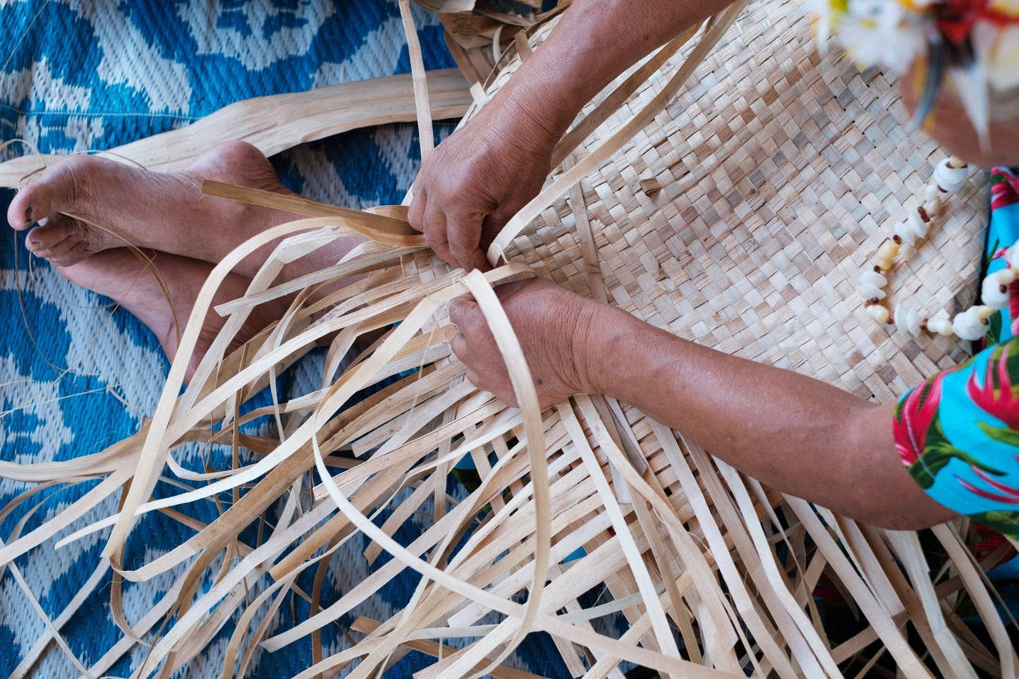 Kioa Handwoven Laukie Carry Bag