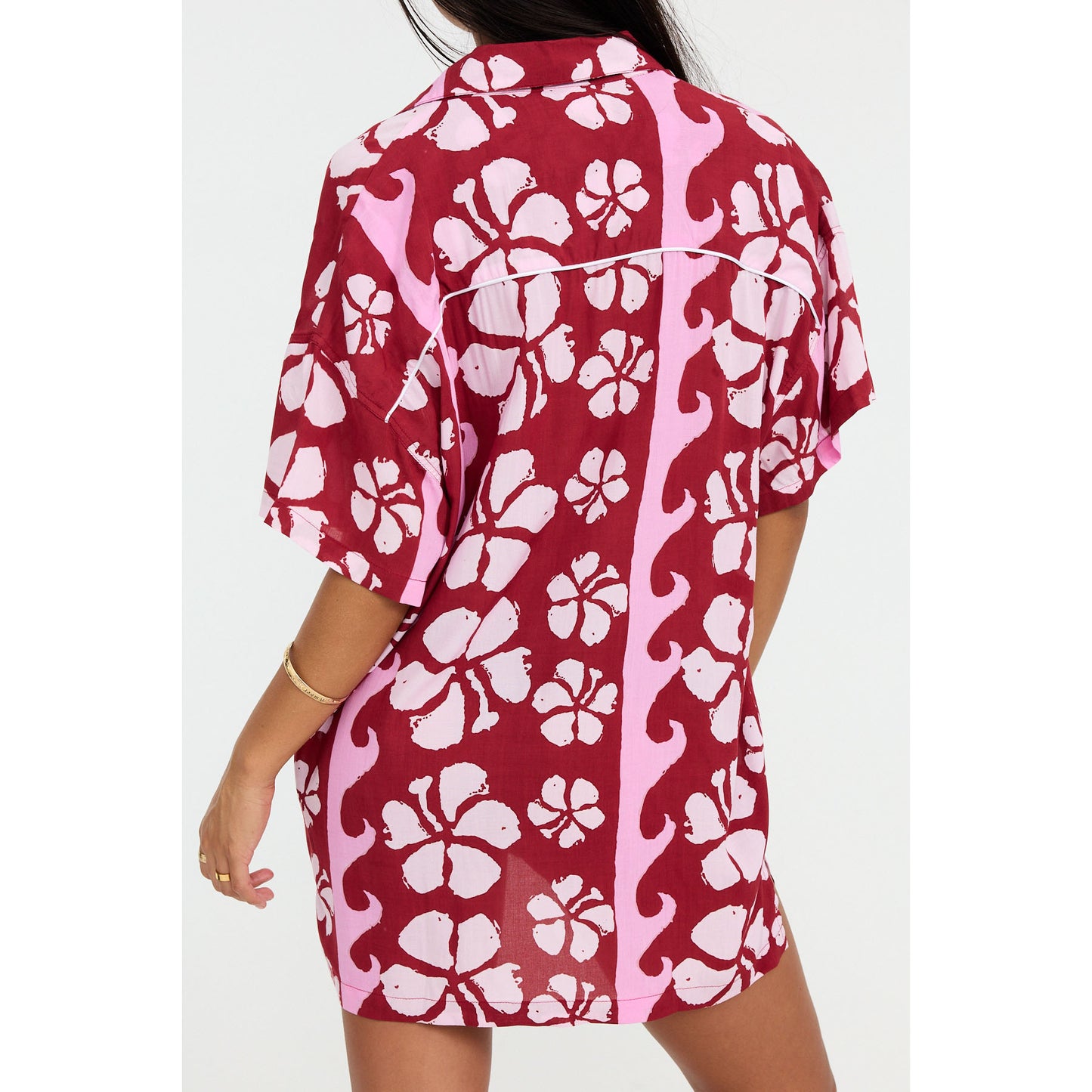 Aloha Shirt Dress - Summer 25