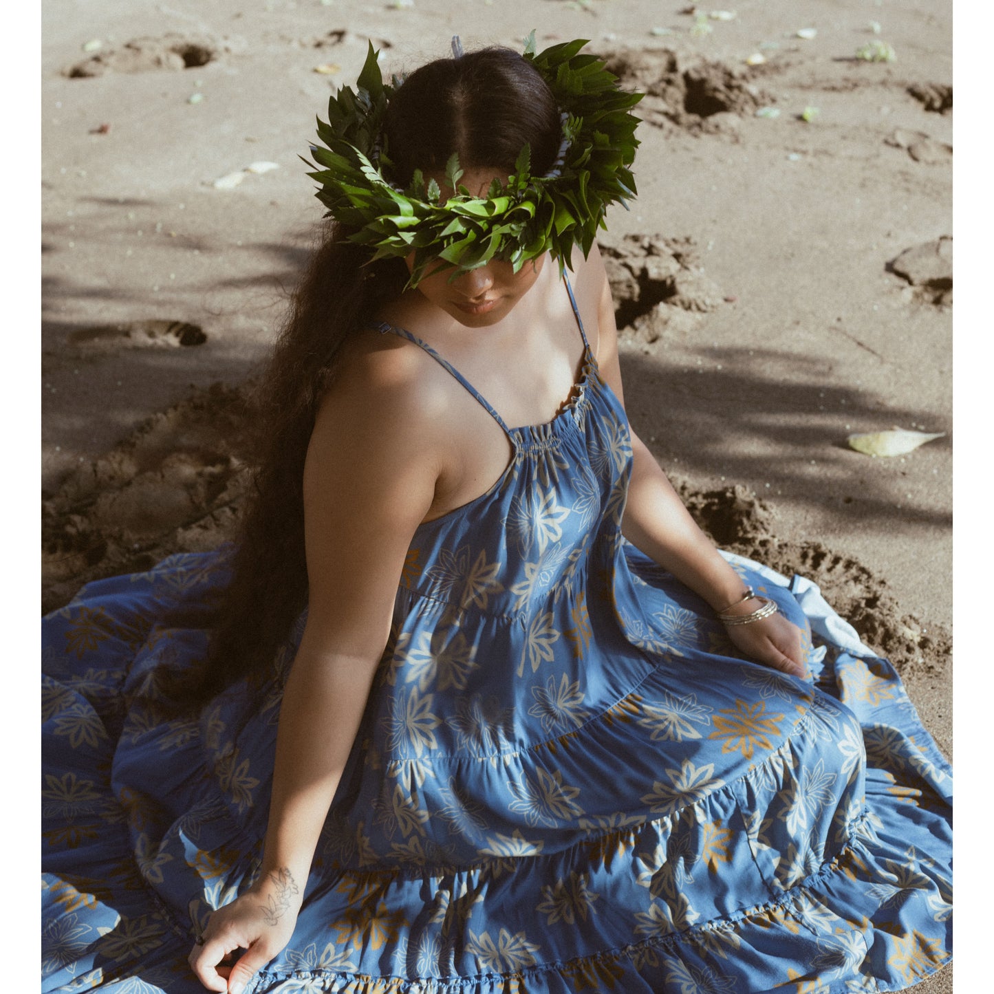 Merrie Midi Dress - Naupaka