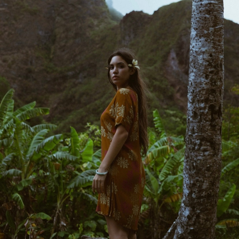 Kihei Kaftan - Naupaka