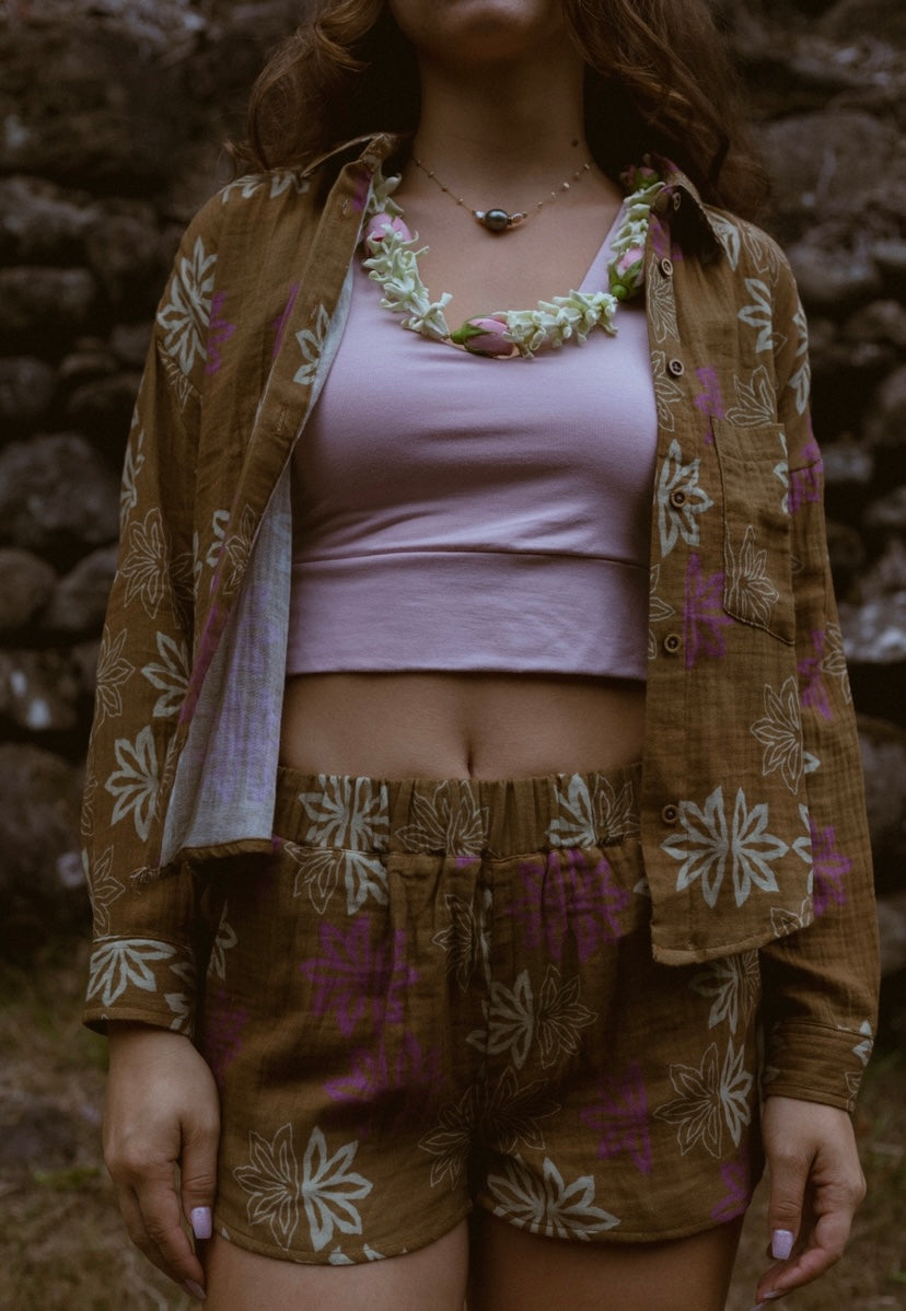 Makawao Long Sleeve - Naupaka