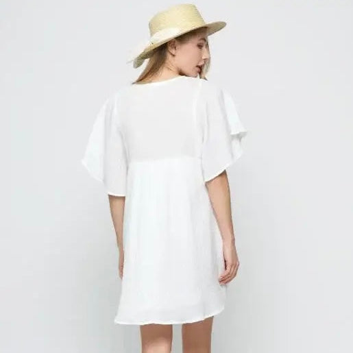 Crochet Detail Dress