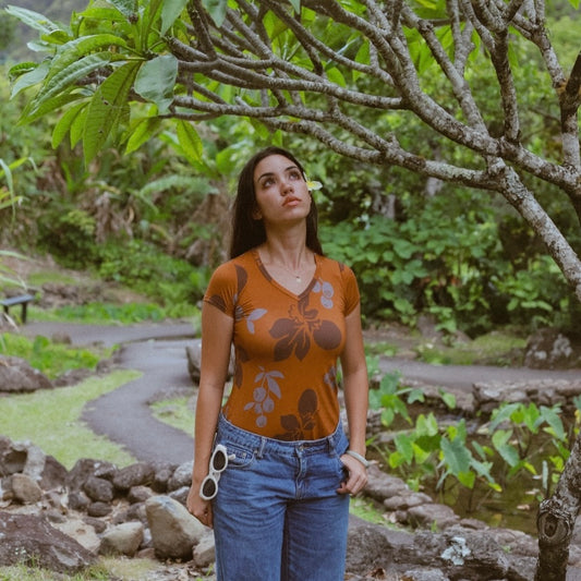 Betty Bodysuit - Lychee Liliko'i Fall '25