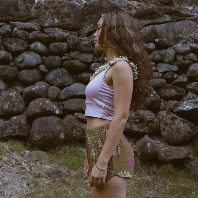 Makawao Shorts - Naupaka
