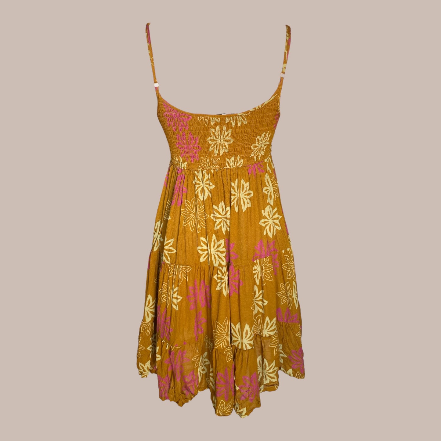 Hana Tiered Dress - Tumeric