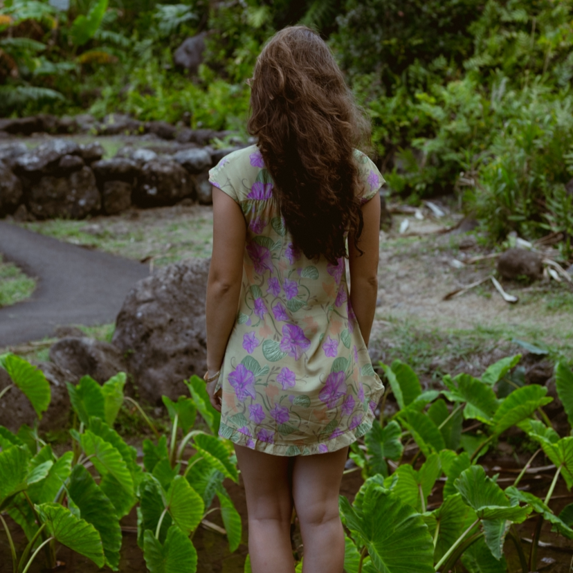 Nora Dress - Summer Pōhuehue