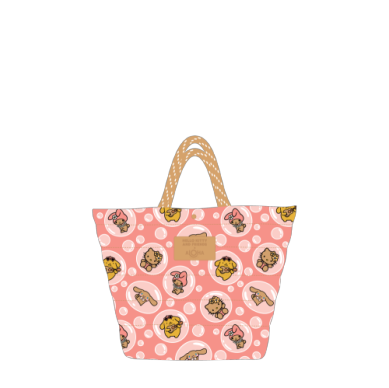Small Quilted Tote - Bubbles