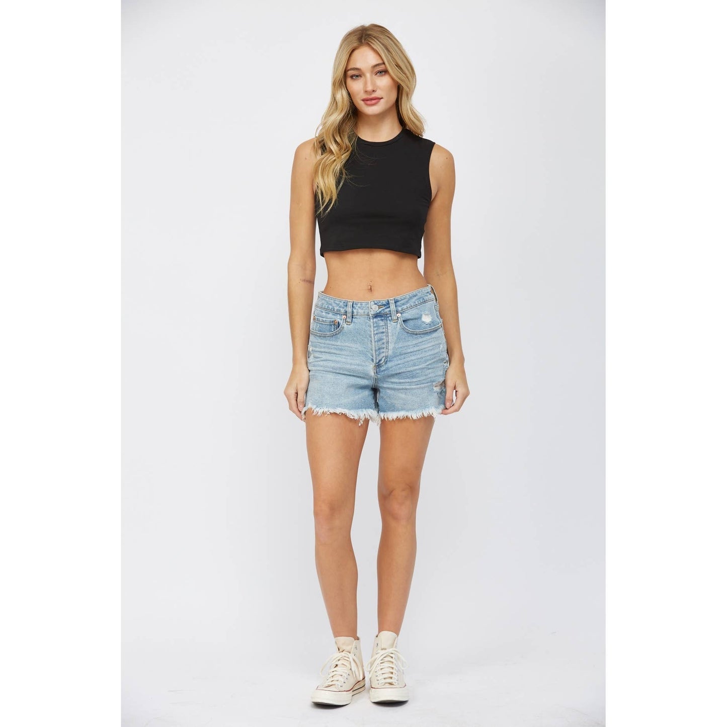 HIGH RISE SHORTS