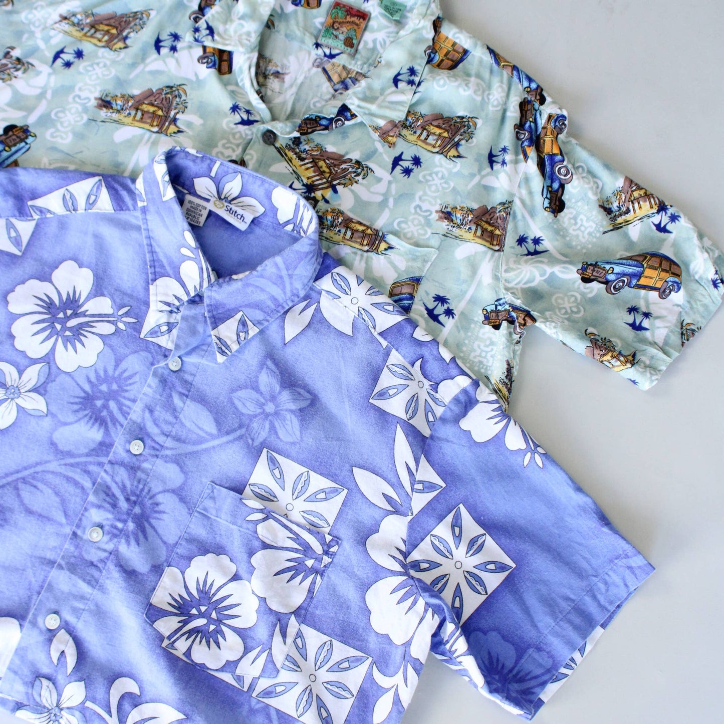 Crop Tropical Shirt Bundle