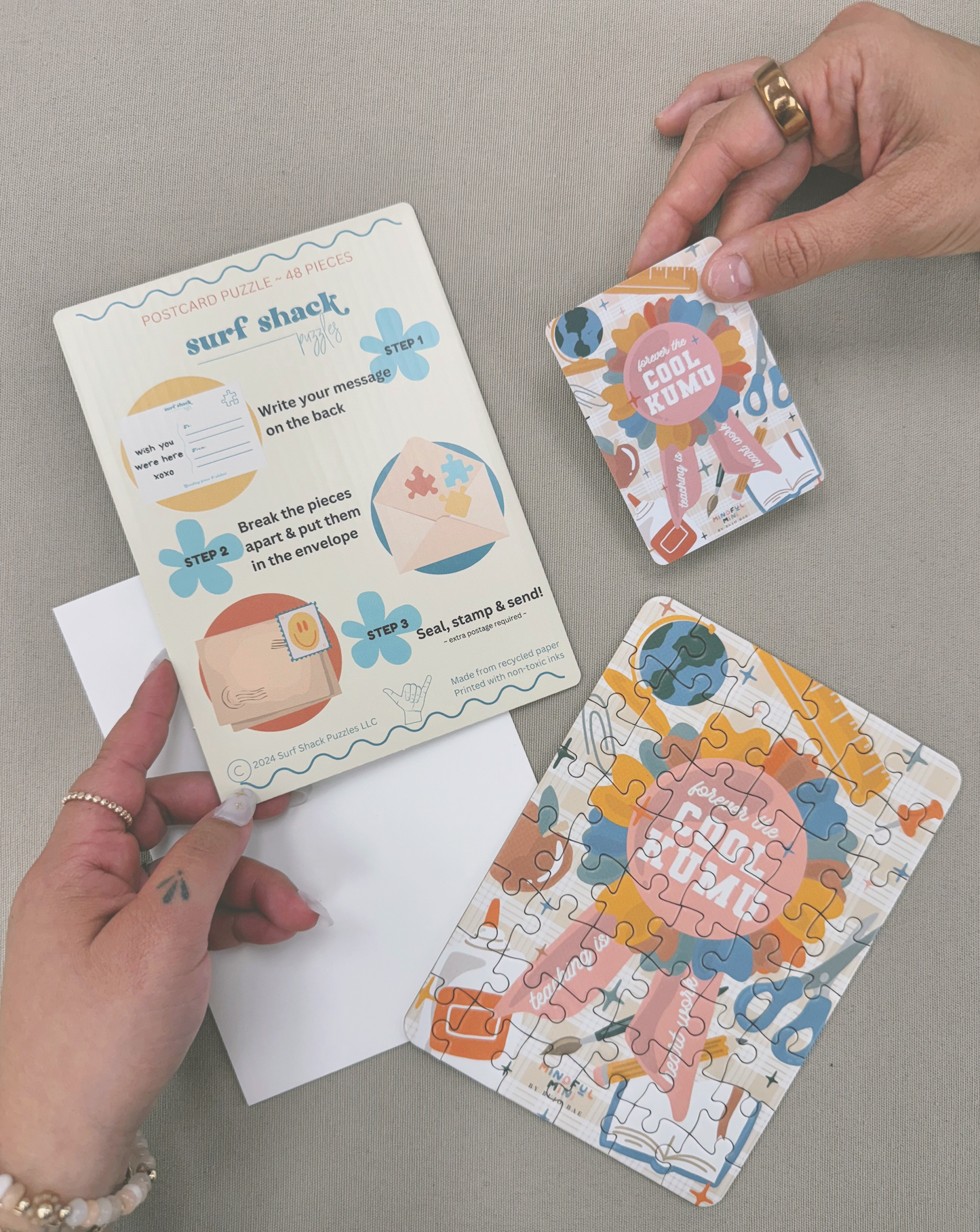 Cool Kumu Postcard Puzzle