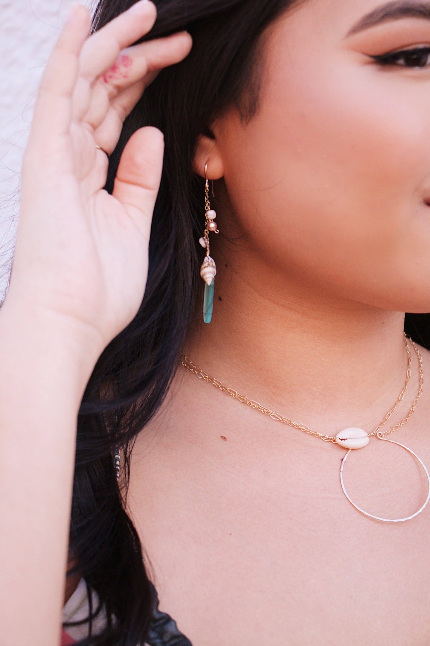 Cowrie Shell Choker