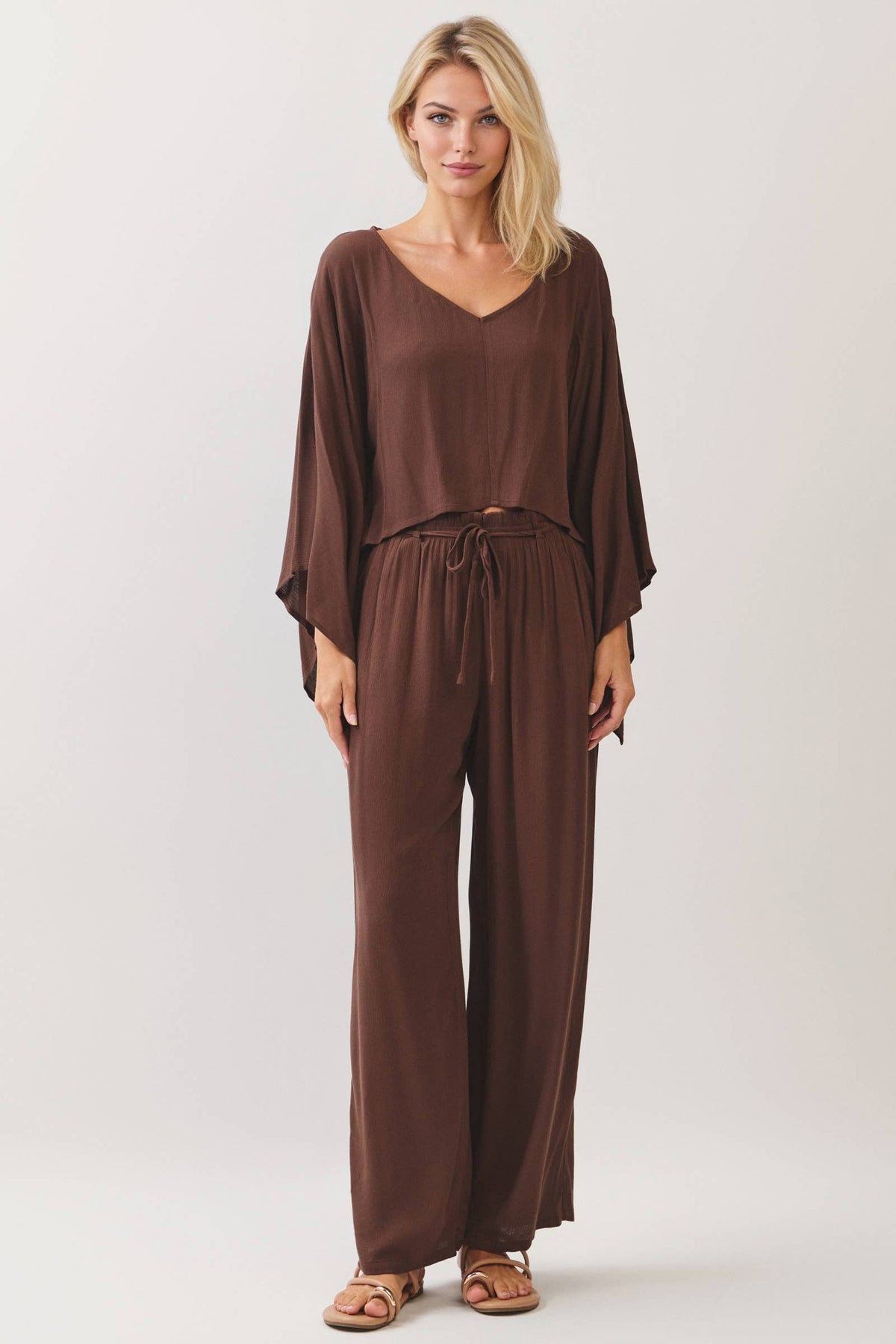 ELASTIC WAIST PANTS
