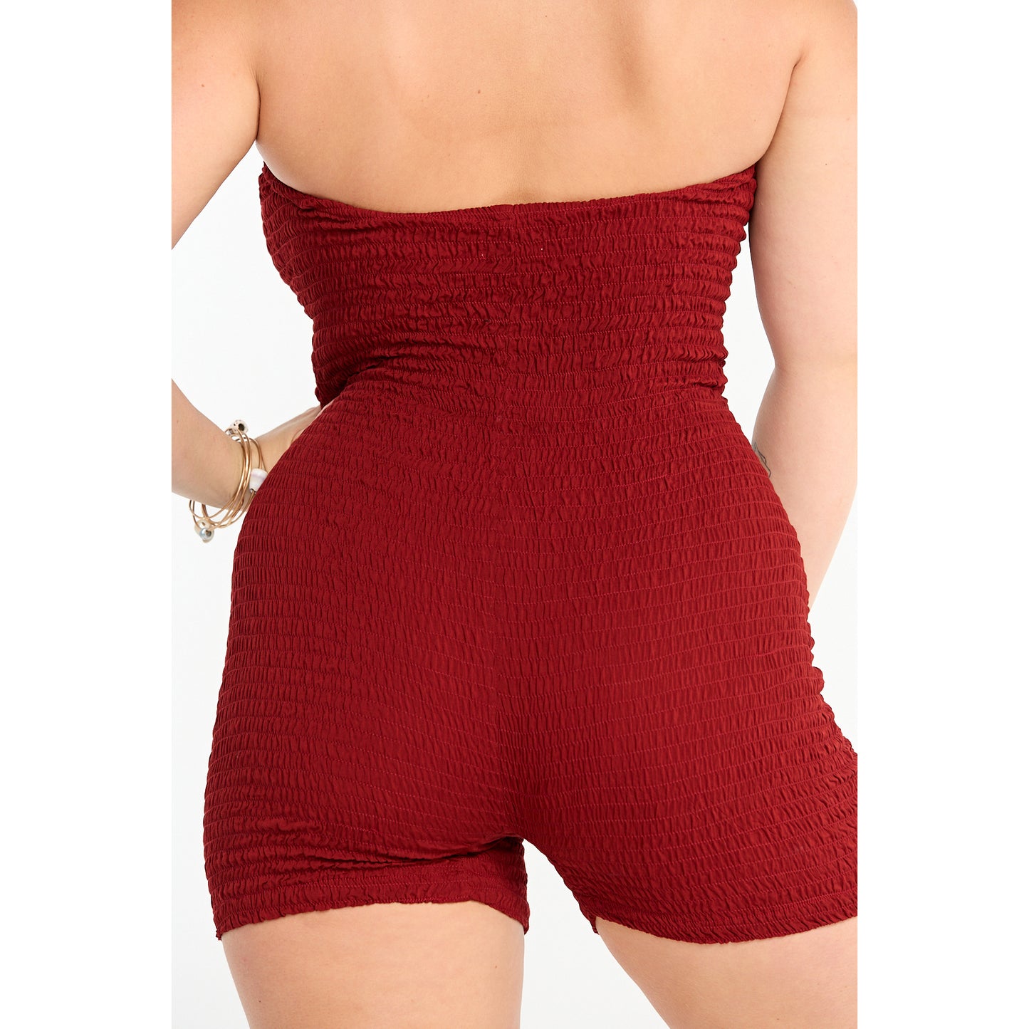 Serena Romper - Lychee