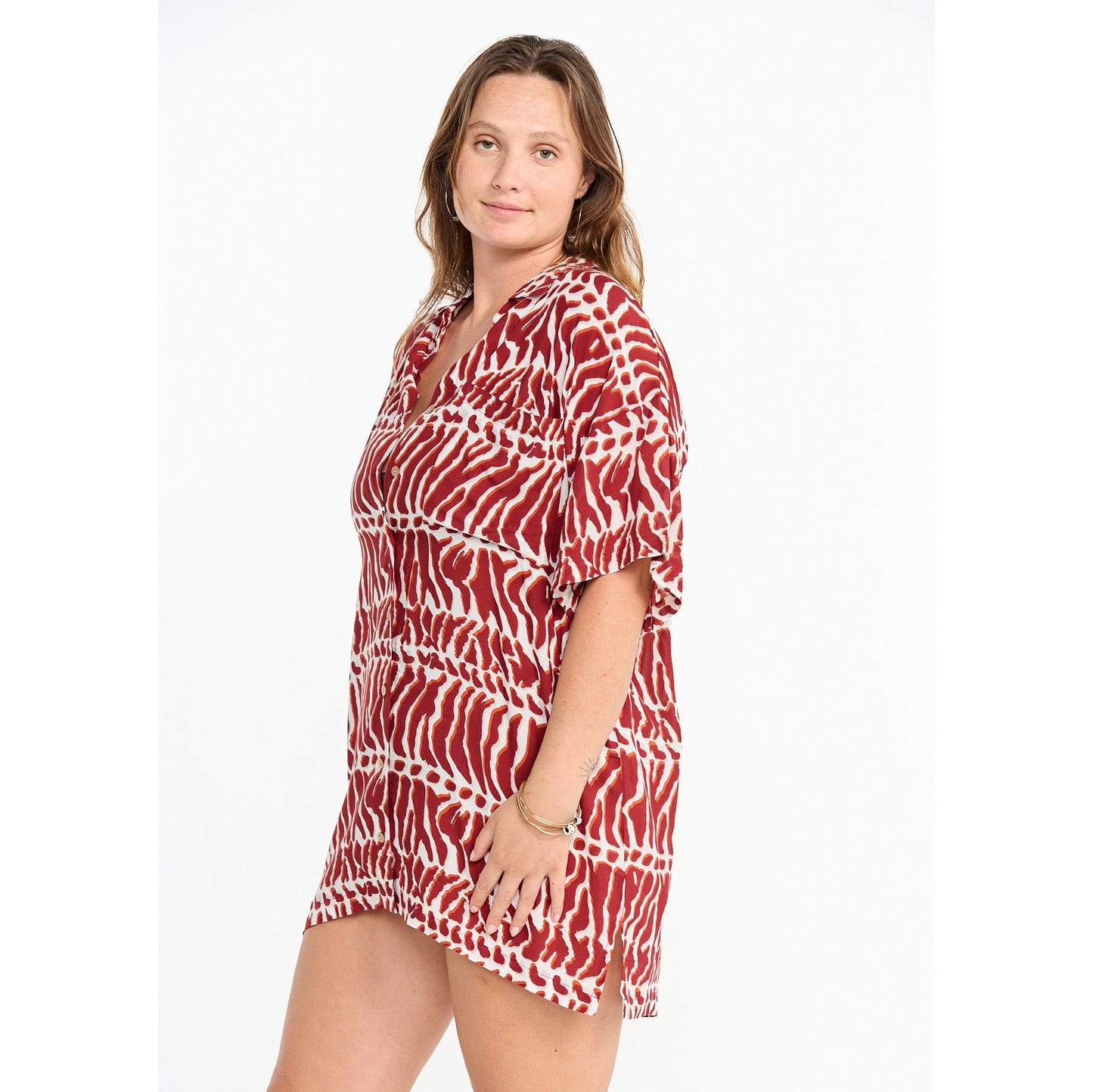 Aloha Shirt Dress - Miter