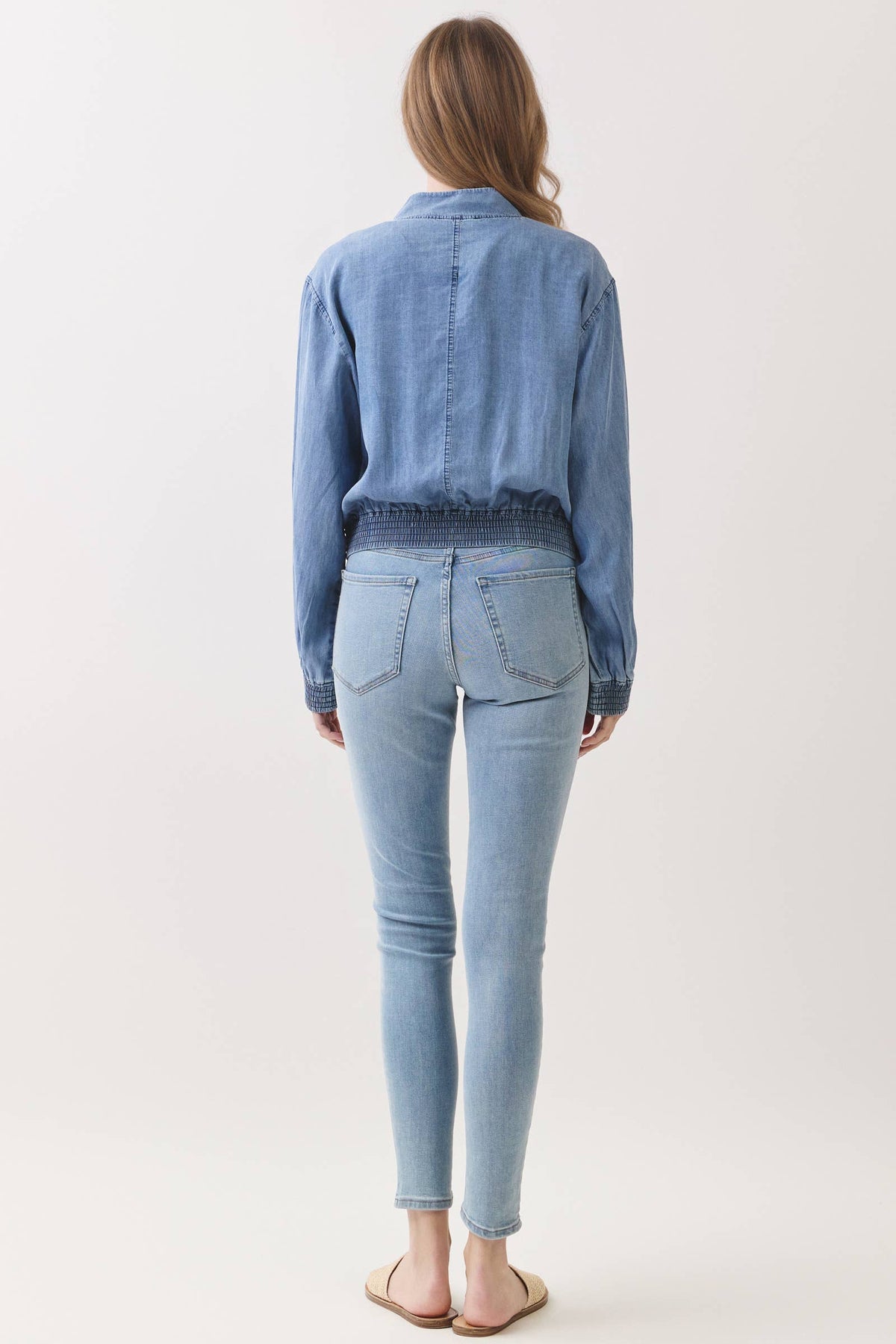 TENCEL BOMBER JACKET - VGT300100