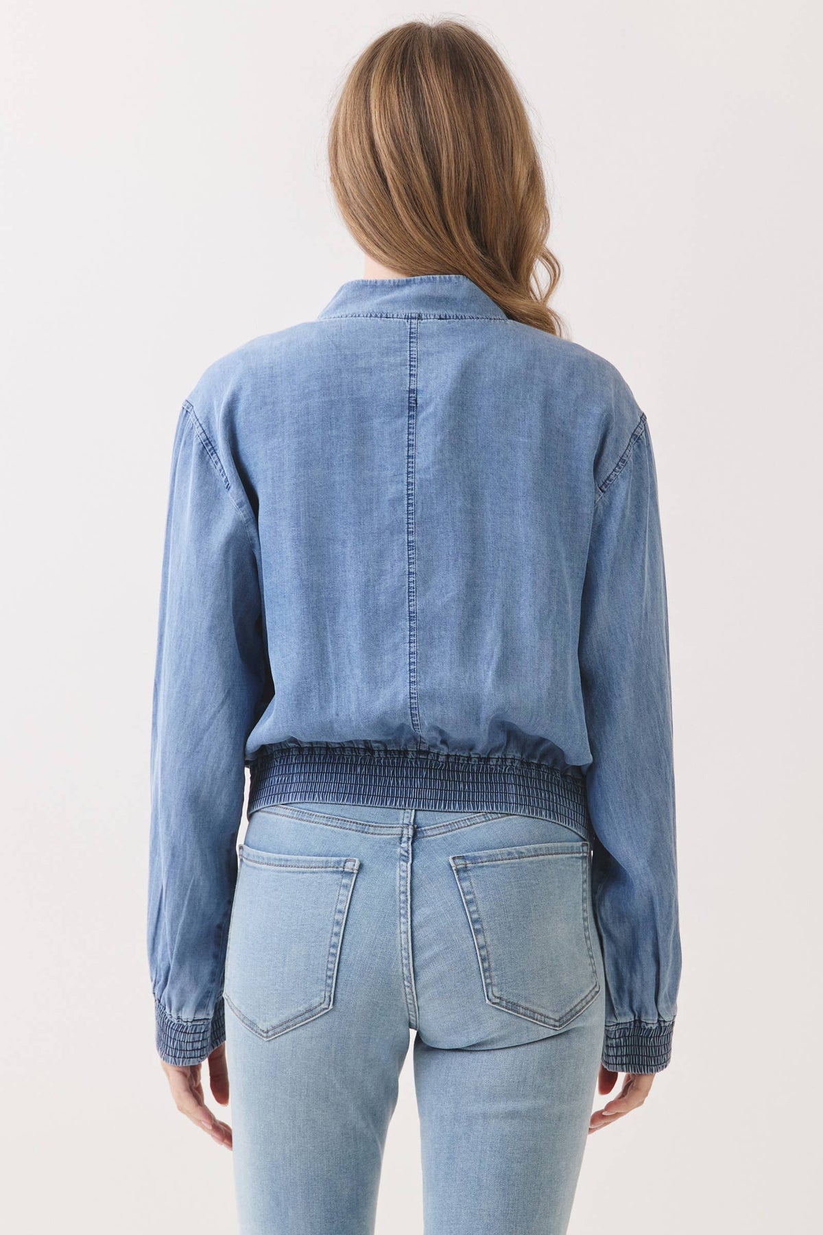 TENCEL BOMBER JACKET - VGT300100