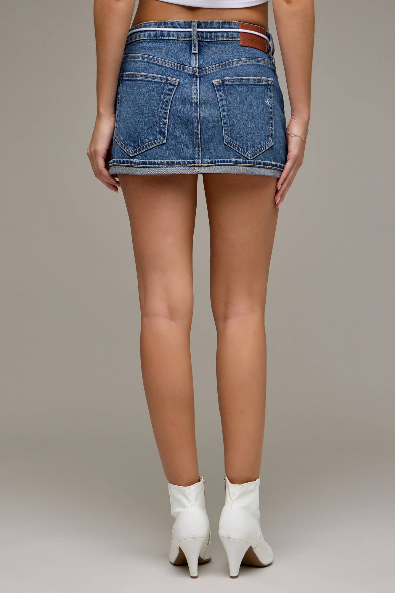 Denim Mini Skirt