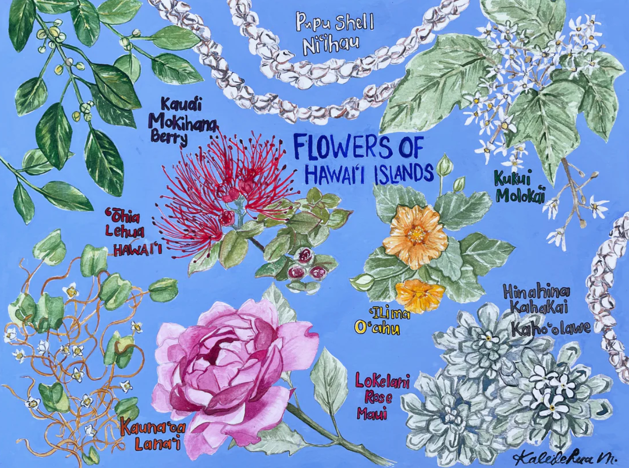 Flowers of Hawai'i - 70 piece puzzle