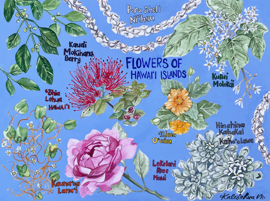 Flowers of Hawai'i - 70 piece puzzle