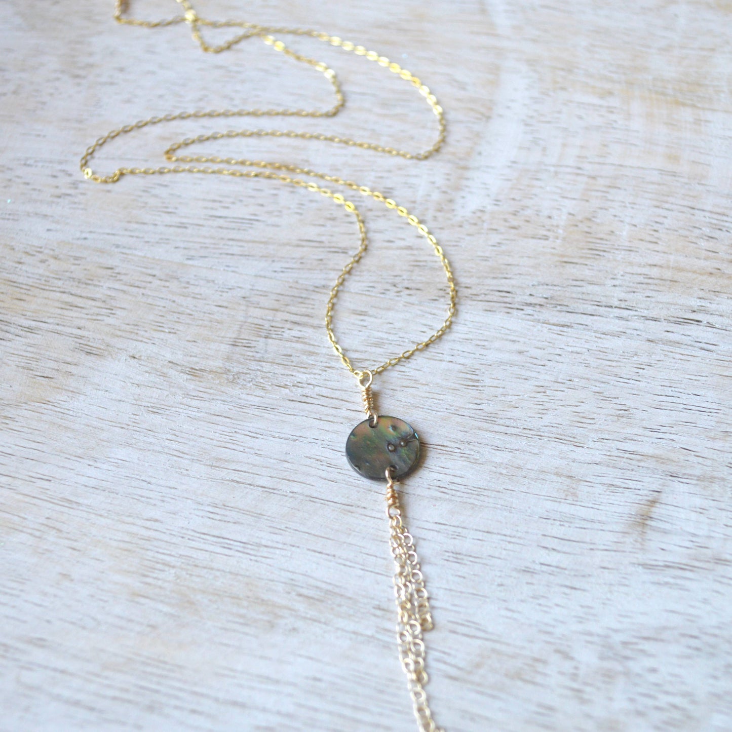 Abalone Chain Necklace