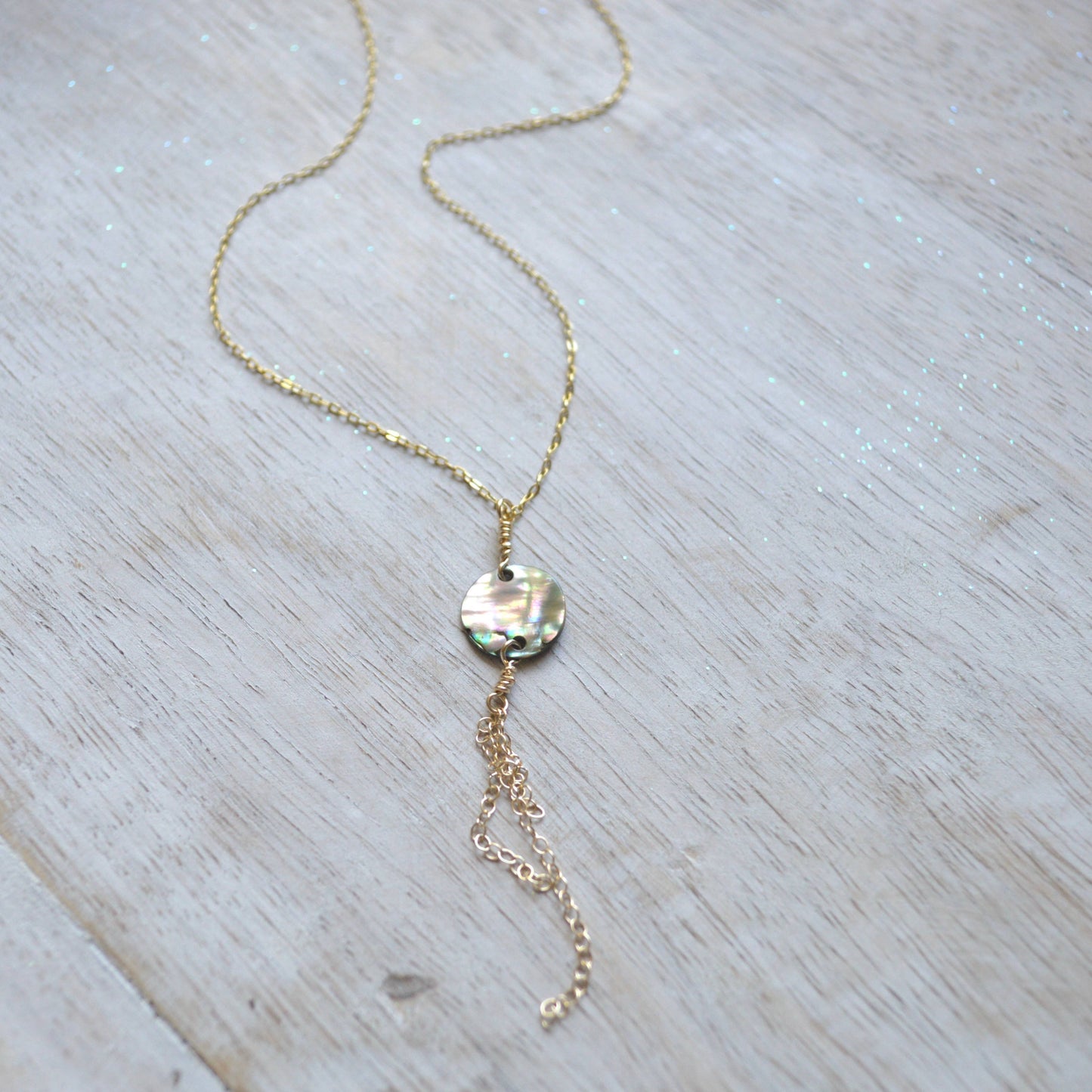 Abalone Chain Necklace