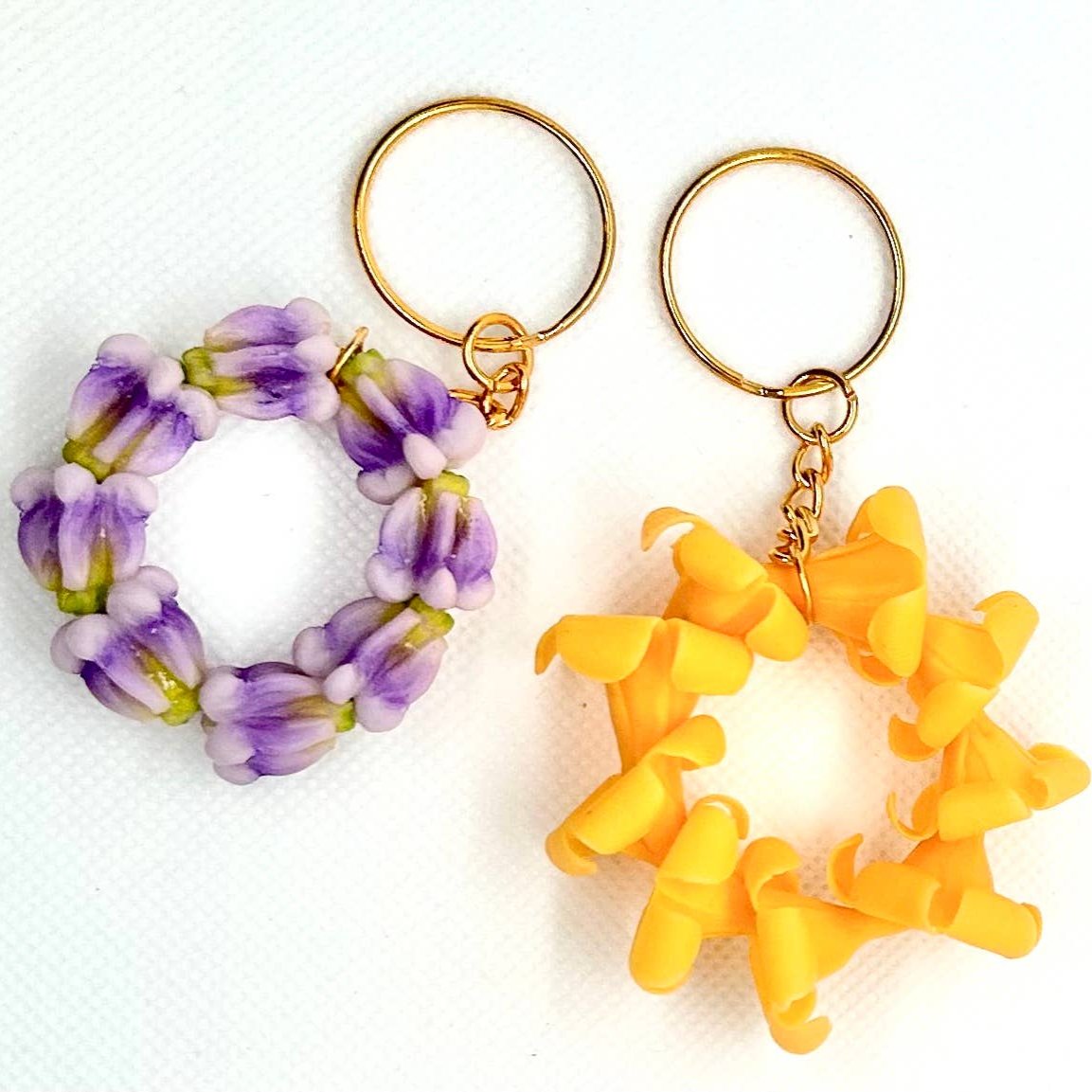 Mini Lei Keychain Charm