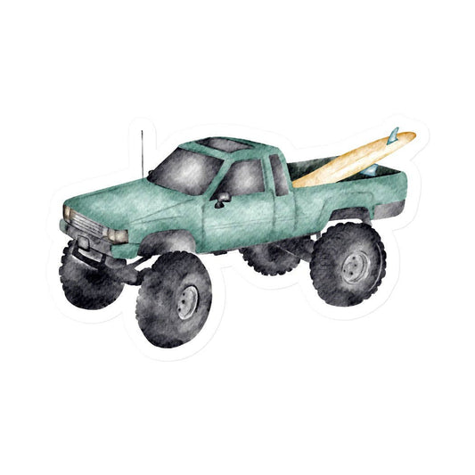 Green | Trucks & Boards | Vinyl Stickers