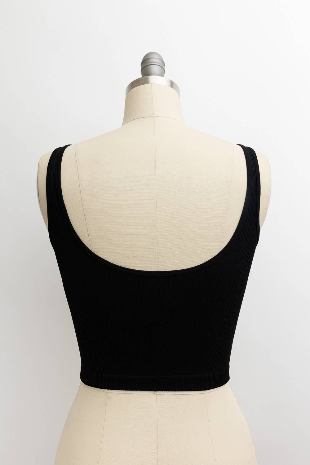 Ribbed Underline Seams Brami Top - Comfy Stretchy