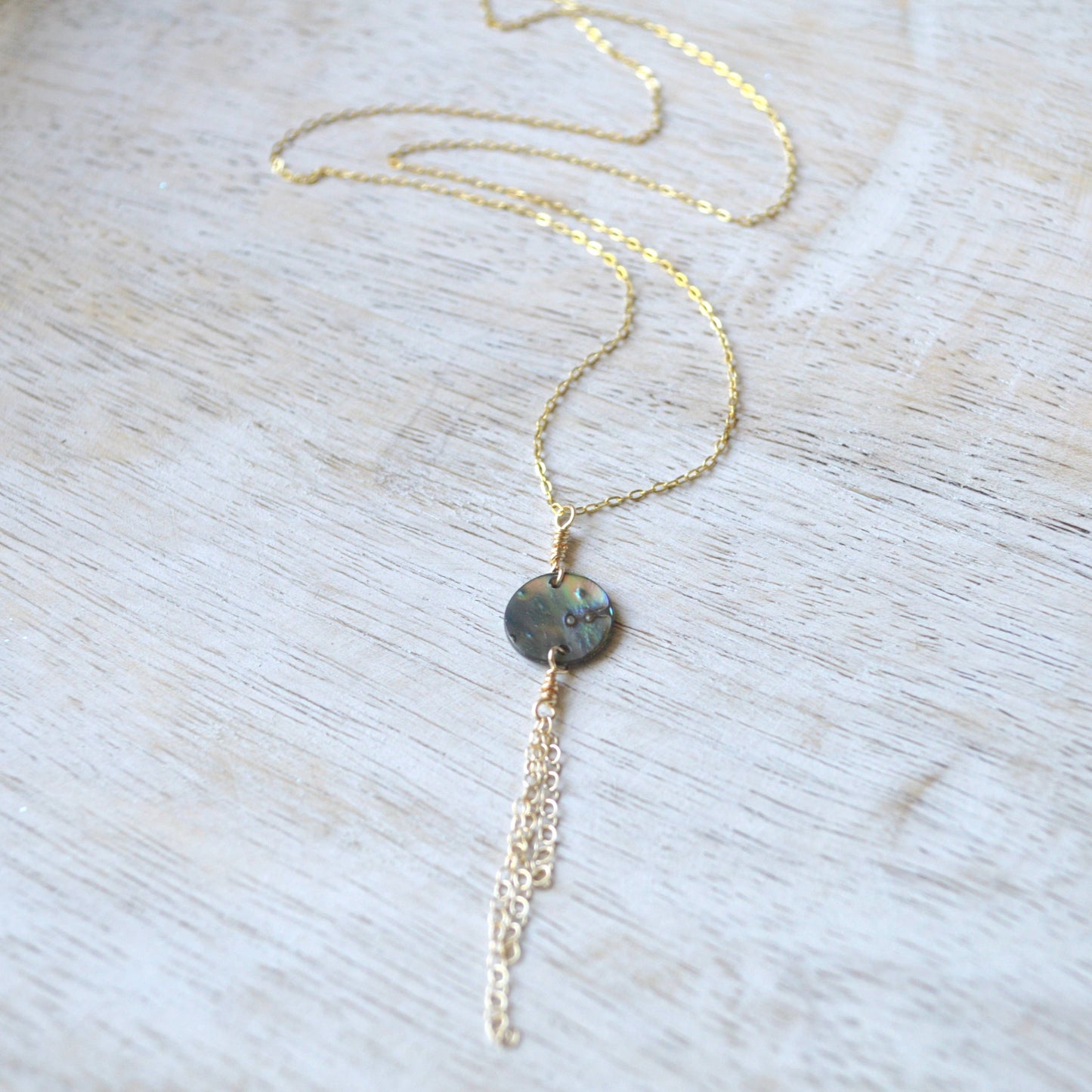 Abalone Chain Necklace