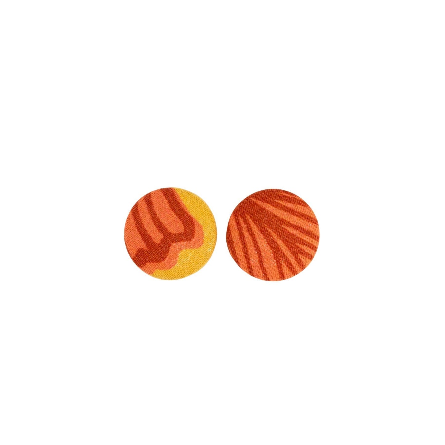 Roundie Earrings • Seaflower • Vintage Sunset