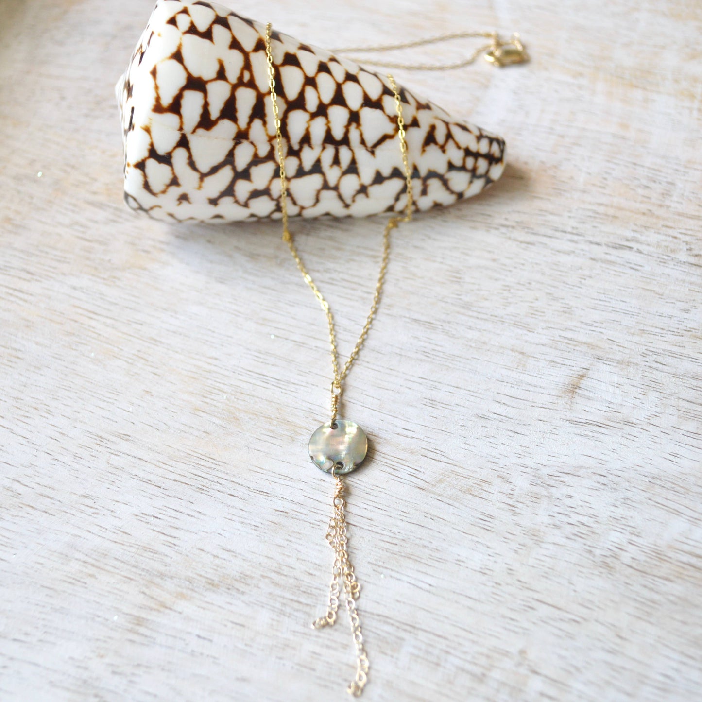 Abalone Chain Necklace