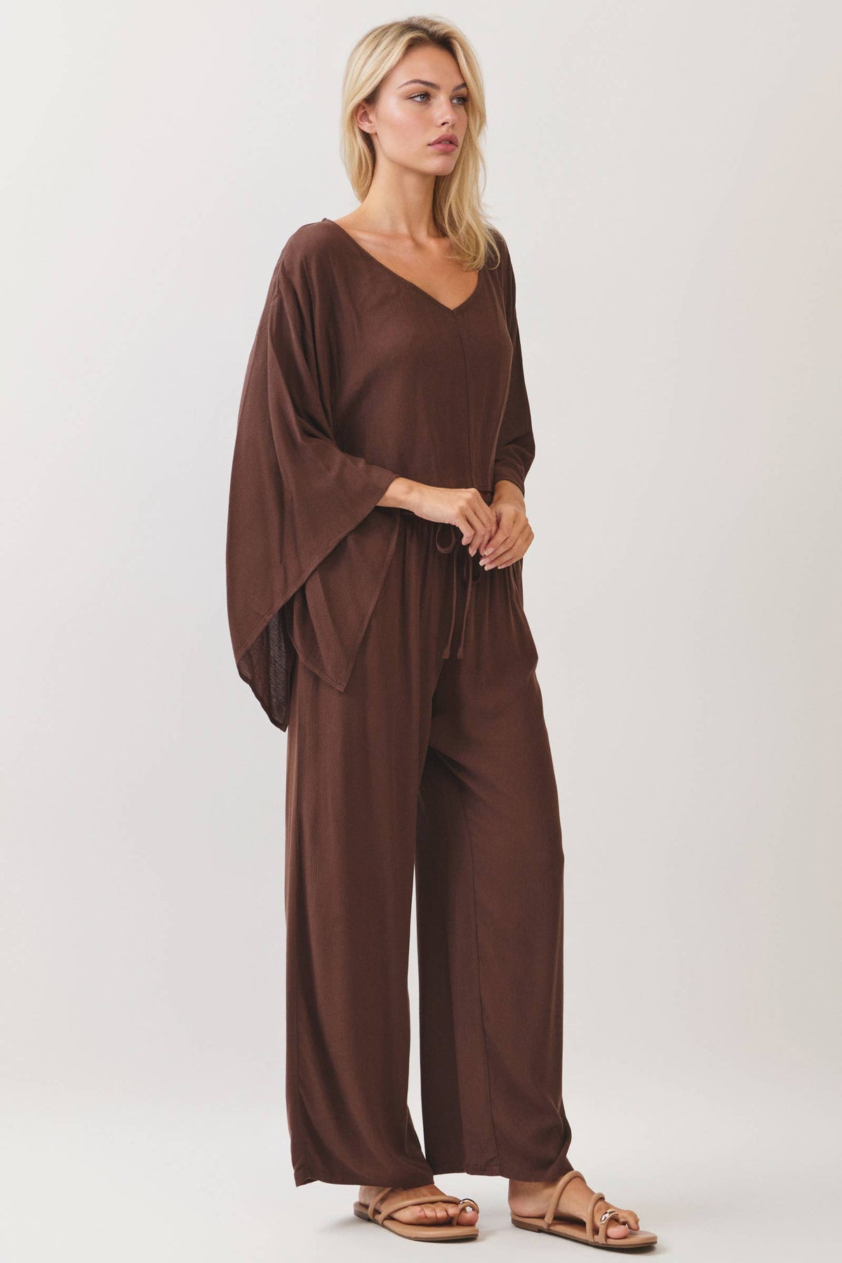 ELASTIC WAIST PANTS