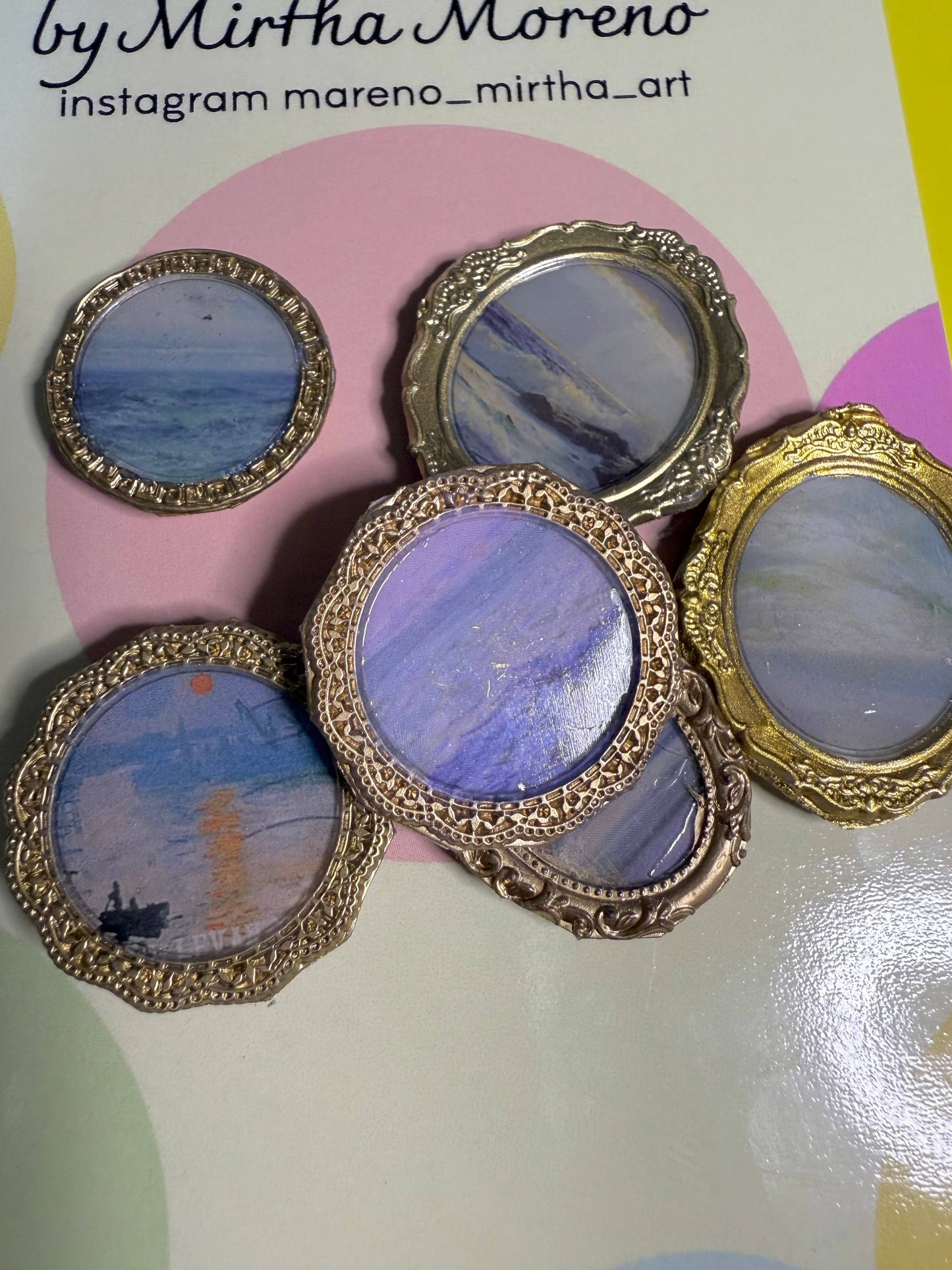 Seascape Magnets (Set of 4)
