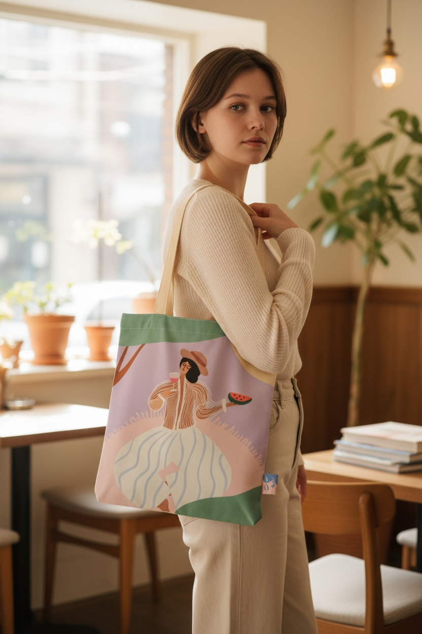 "Under the Sweet Shade" Tote – Inspired by Hawaii 🌊