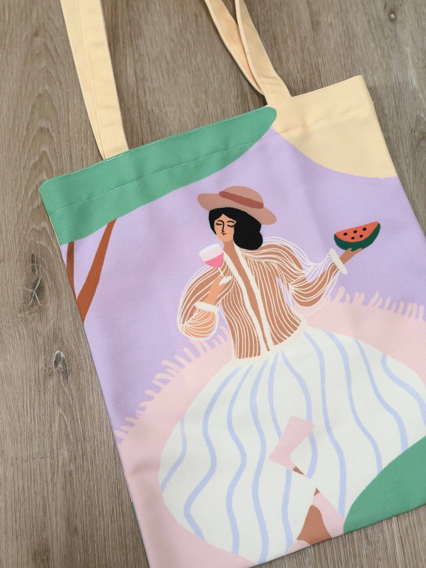 "Under the Sweet Shade" Tote – Inspired by Hawaii 🌊