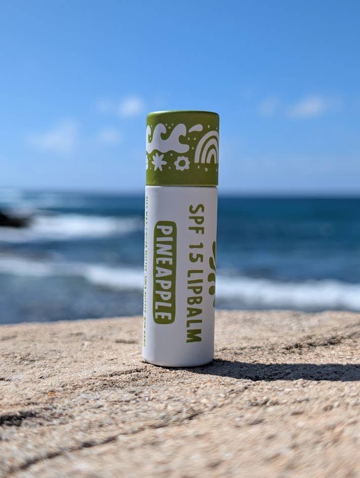 Pineapple SPF lip balm