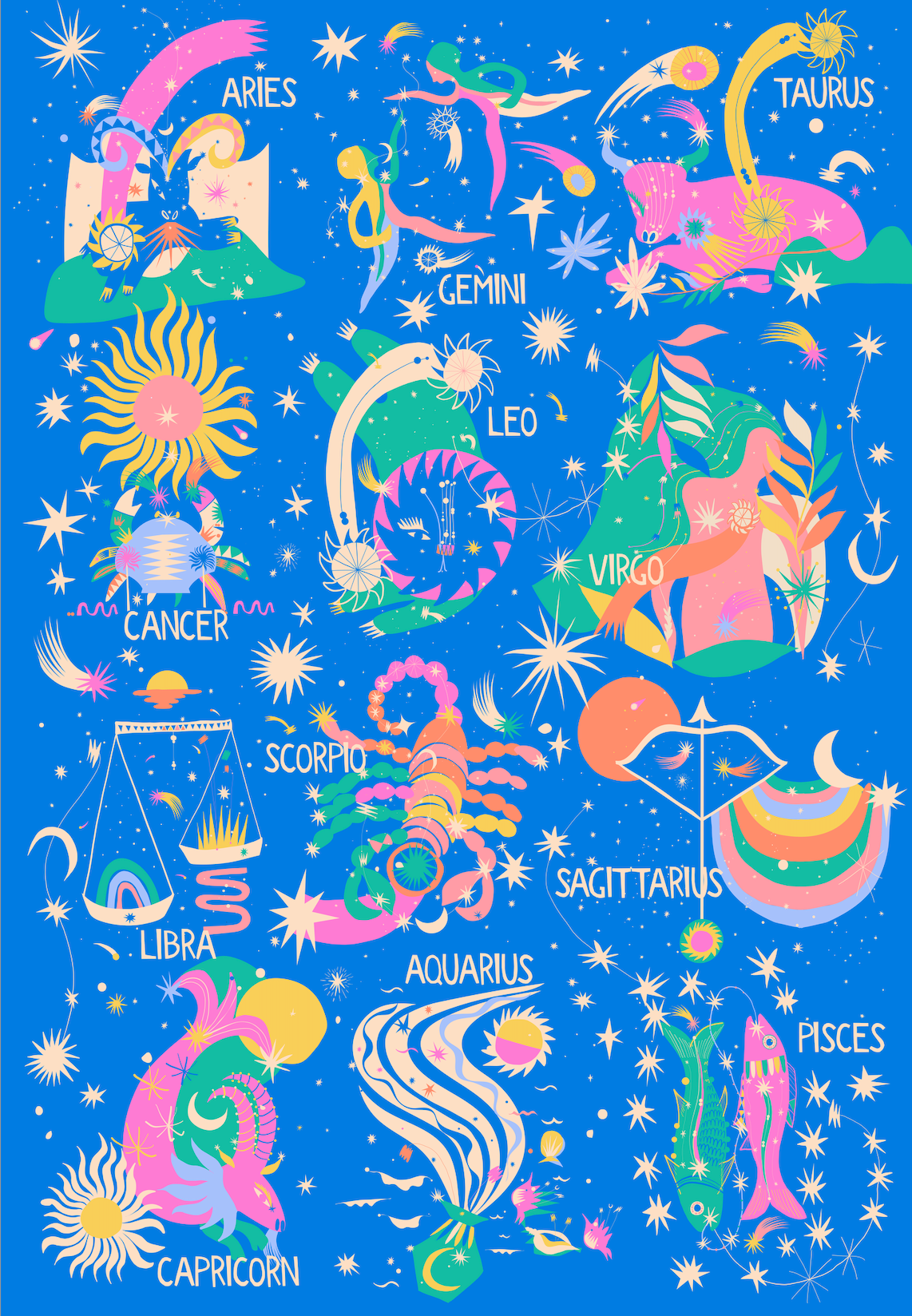 The Stars, the Moon - 1000 piece puzzle