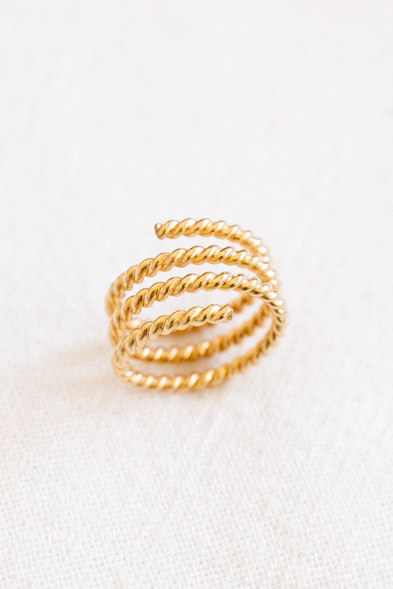 Twisted Double Wrapped Ring