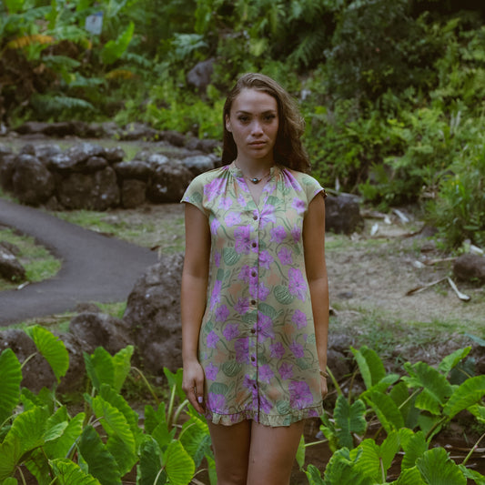 Nora Dress - Summer Pōhuehue