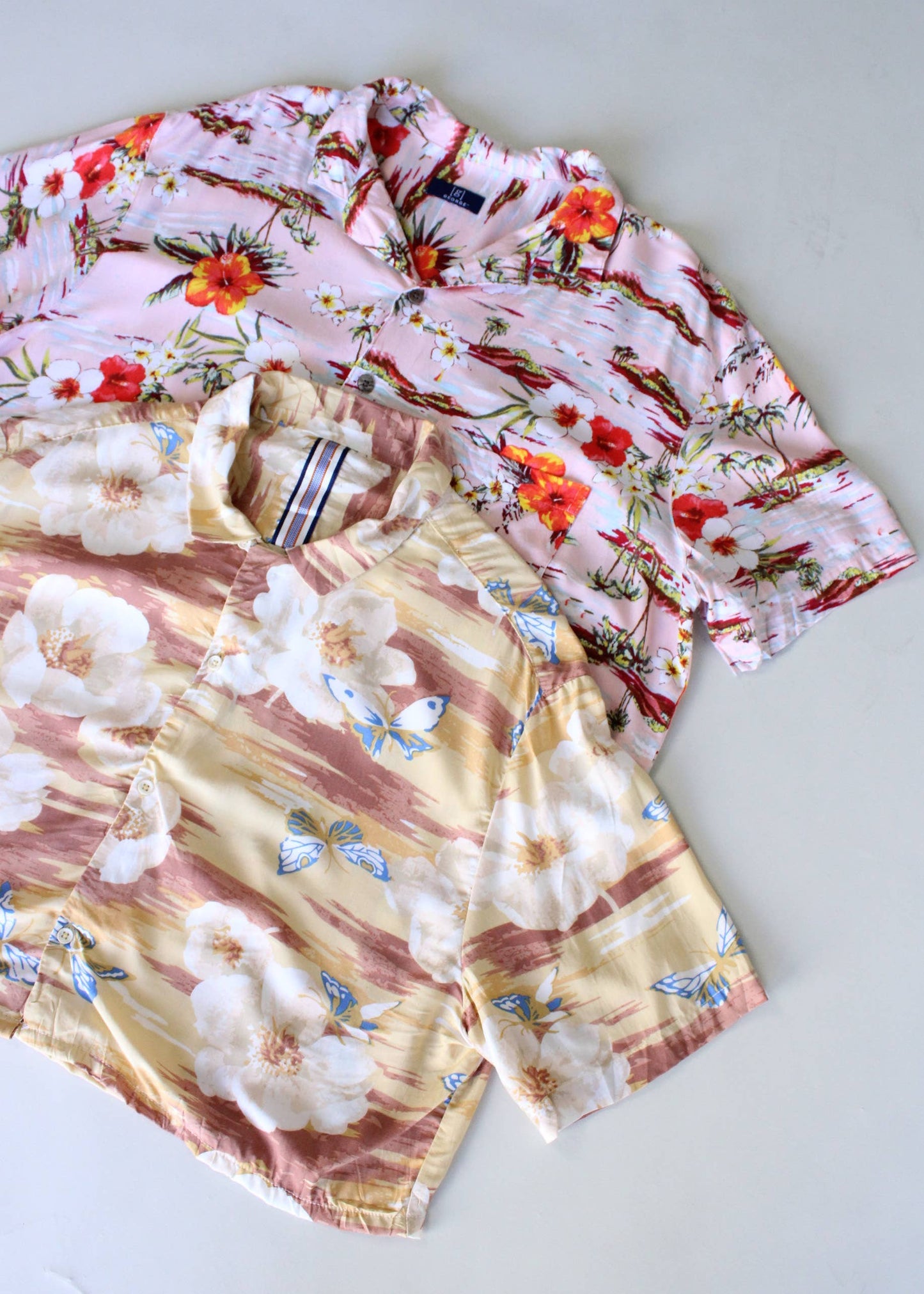 Crop Tropical Shirt Bundle