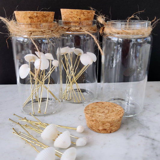 Seashell Hair Pins