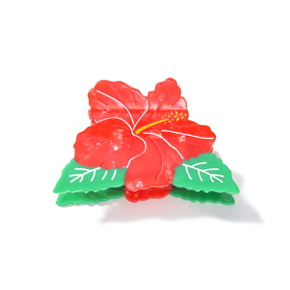 Hibiscus Hair Clip