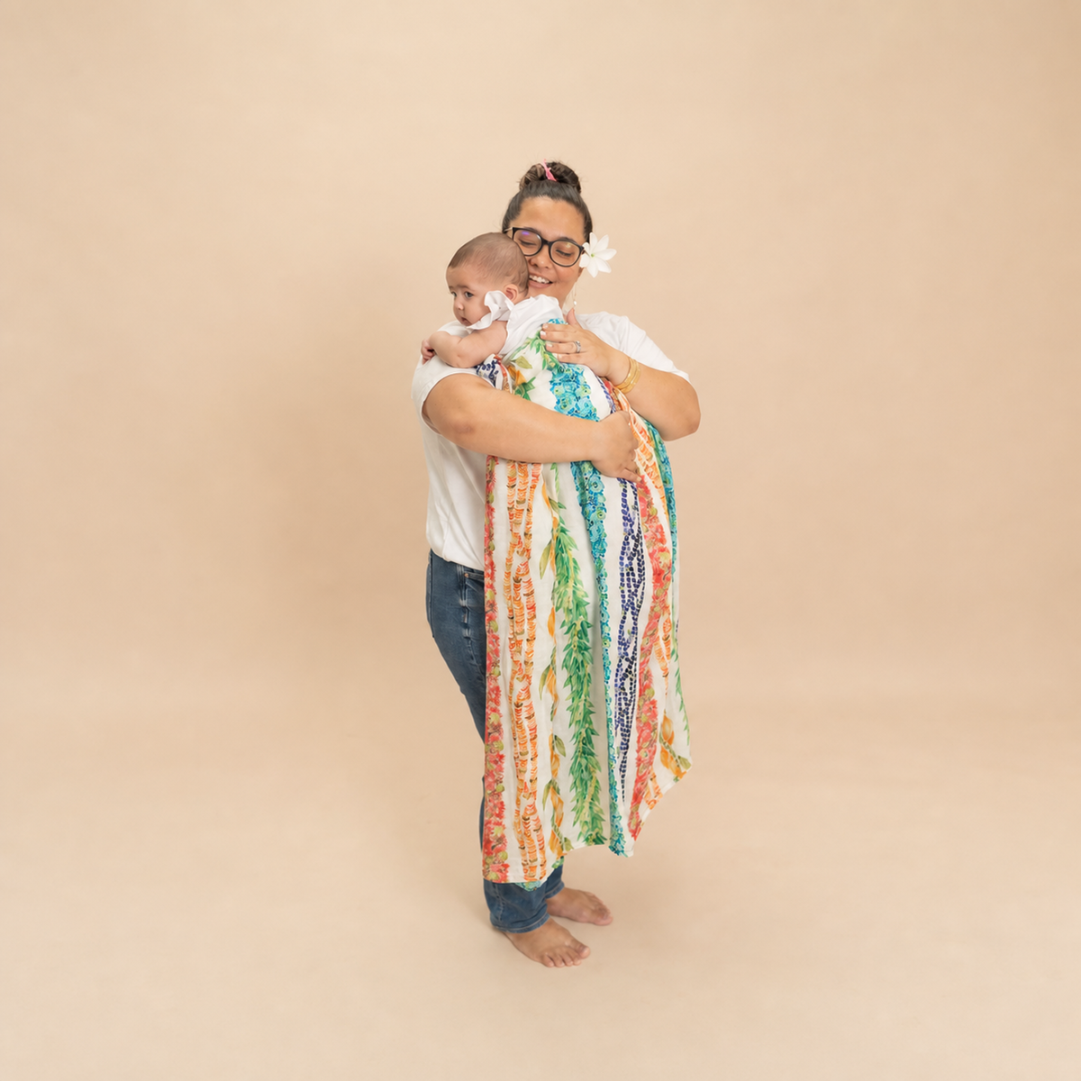 Lei Ānuenue Kapa Moe - Swaddle